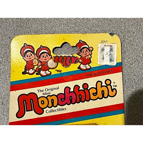 NOS Vintage 1981 MATTEL The Original Mini MONCHHICHI Collectibles 5065 Tennis - Picture 5 of 8
